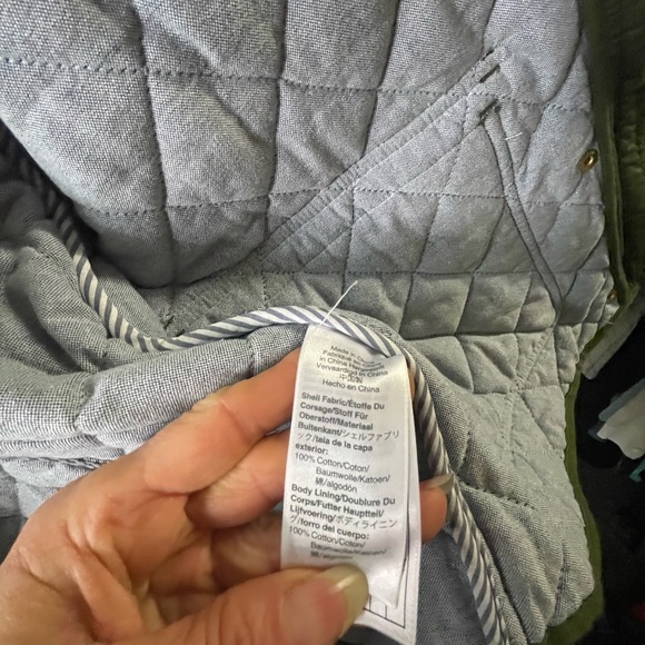 J. Crew full zip. Quilted spring jacket - Picture 3 of 8